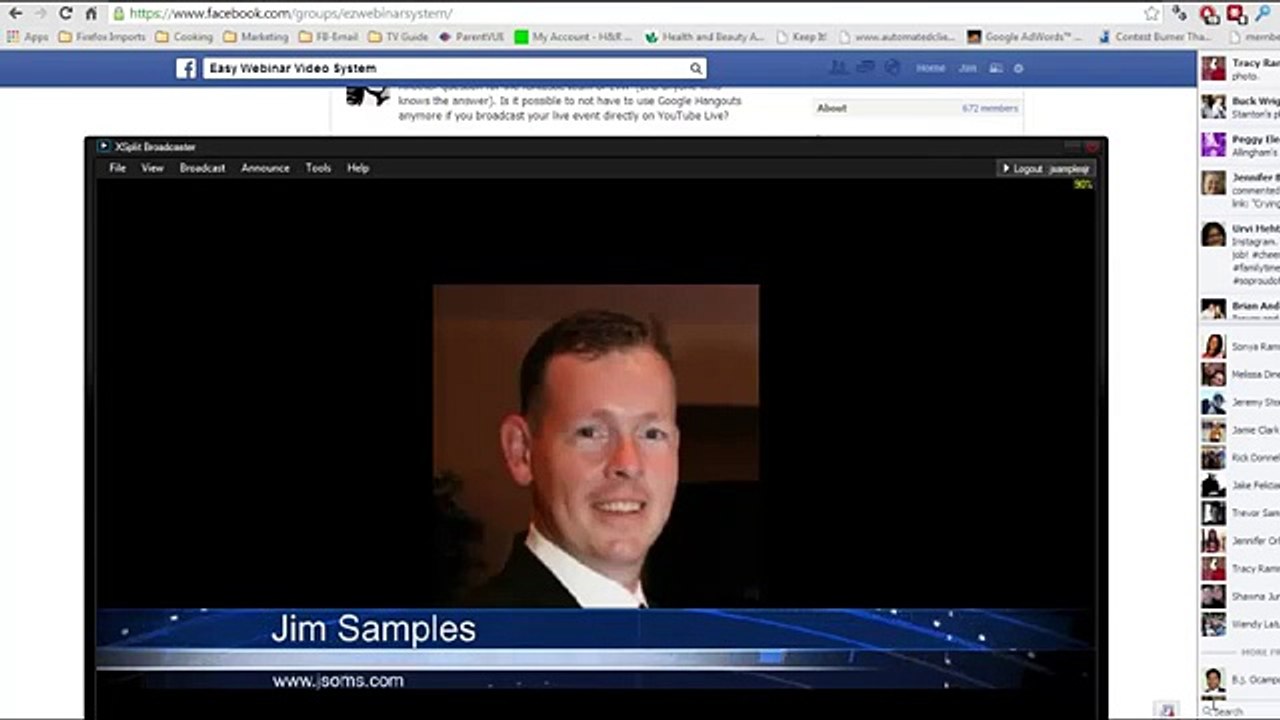 using youtube live with easy webinar plugin