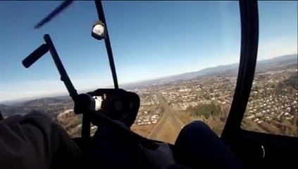 Eurocopter EC 175 flying in military zone helipad location 2009