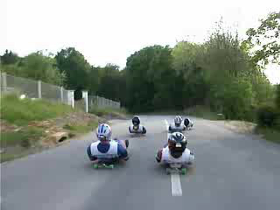 Les Championnats de France de descente