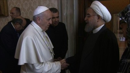 Après Rome, Rohani poursuit à Paris le rapprochement de l'Iran avec les puissances européennes