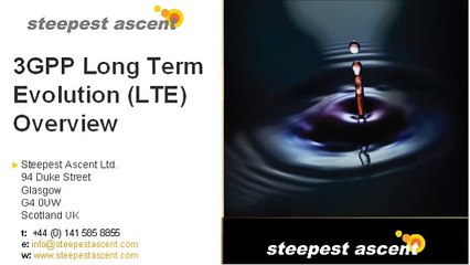 3GPP Long Term Evolution (LTE) Technology Overview by Steepe 2016
