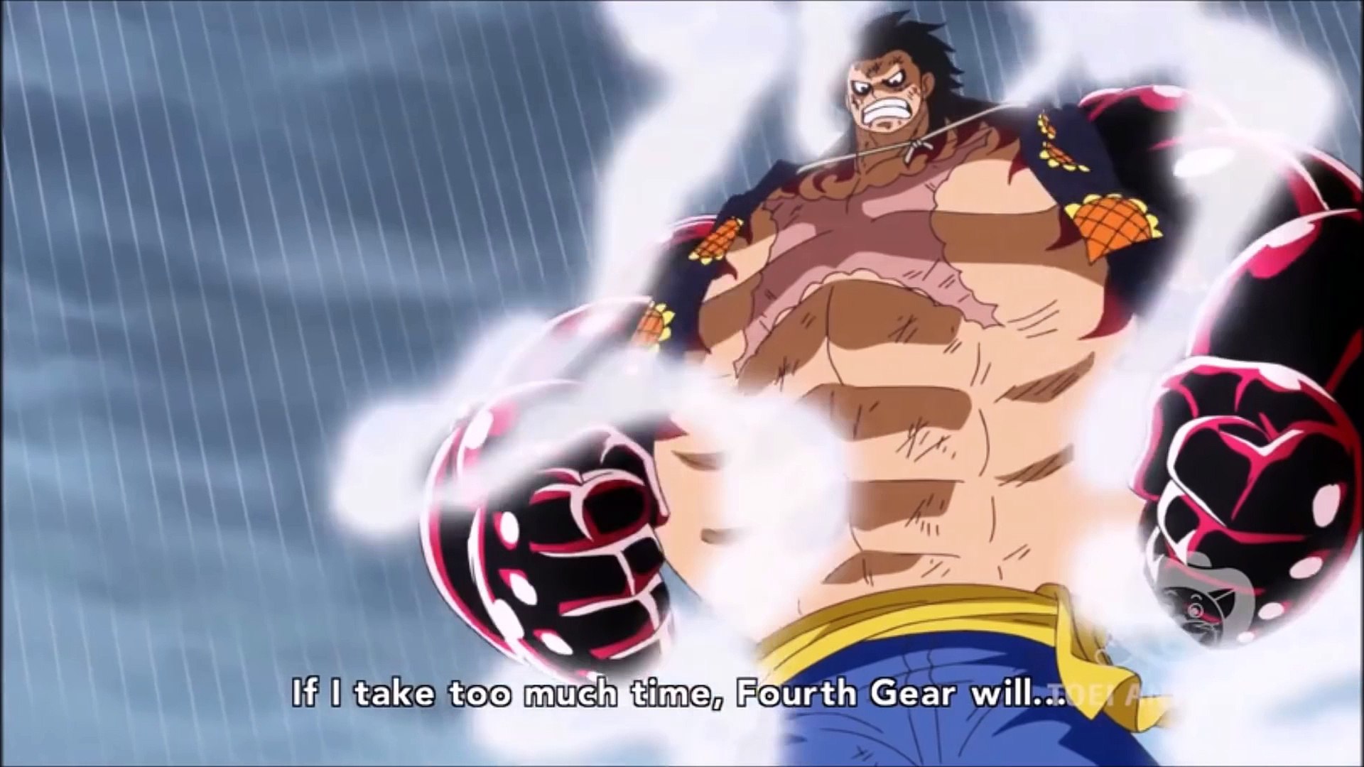 One Piece Luffy vs Doflamingo. GEAR 4 - video Dailymotion