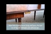 Original Georgian Mahogany Dining Table - beautifully restored and French polished