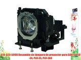 610-323-5998 Recambio de l?mpara de proyector para SANYO PLV-Z4 PLV-Z5 PLV-Z60