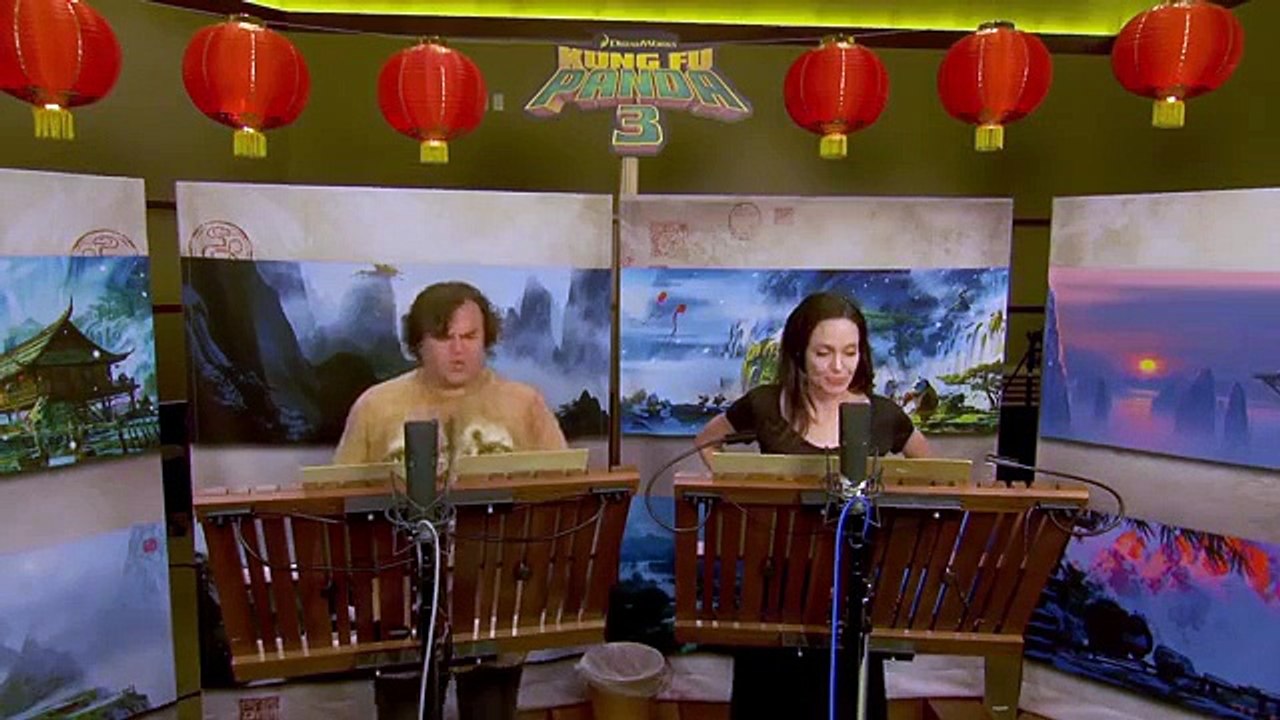 Kung Fu Panda 3 Behind The Scenes Cast B-Roll - Jack Black, Angelina Jolie, Bryan Cranston (HD)