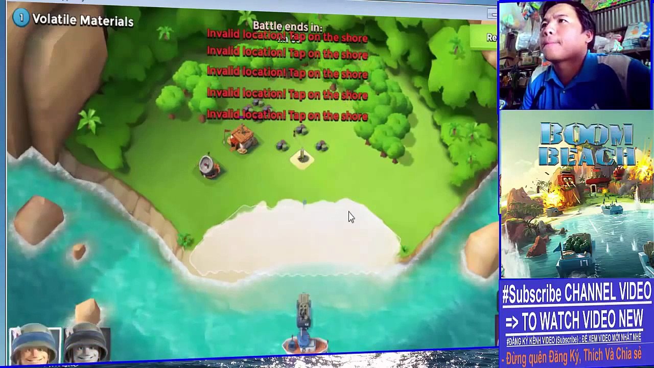 △Boom Beach Tập 1 l Mr Sing GameHD l Chơi như thế nào How to play