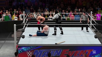 WWE 2K16 magic mike v samoa joe v lobo