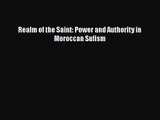 [PDF Download] Realm of the Saint: Power and Authority in Moroccan Sufism [Download] Full Ebook