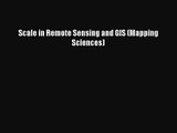 Scale in Remote Sensing and GIS (Mapping Sciences)  PDF Download