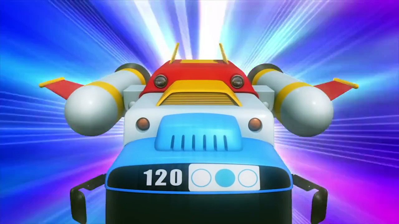 Приключения Тайо, 17 серия. Космические приключения (часть1). Мультики про автобусы и маши