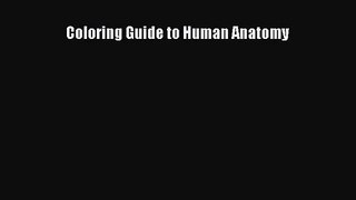 [PDF Download] Coloring Guide to Human Anatomy [Download] Online