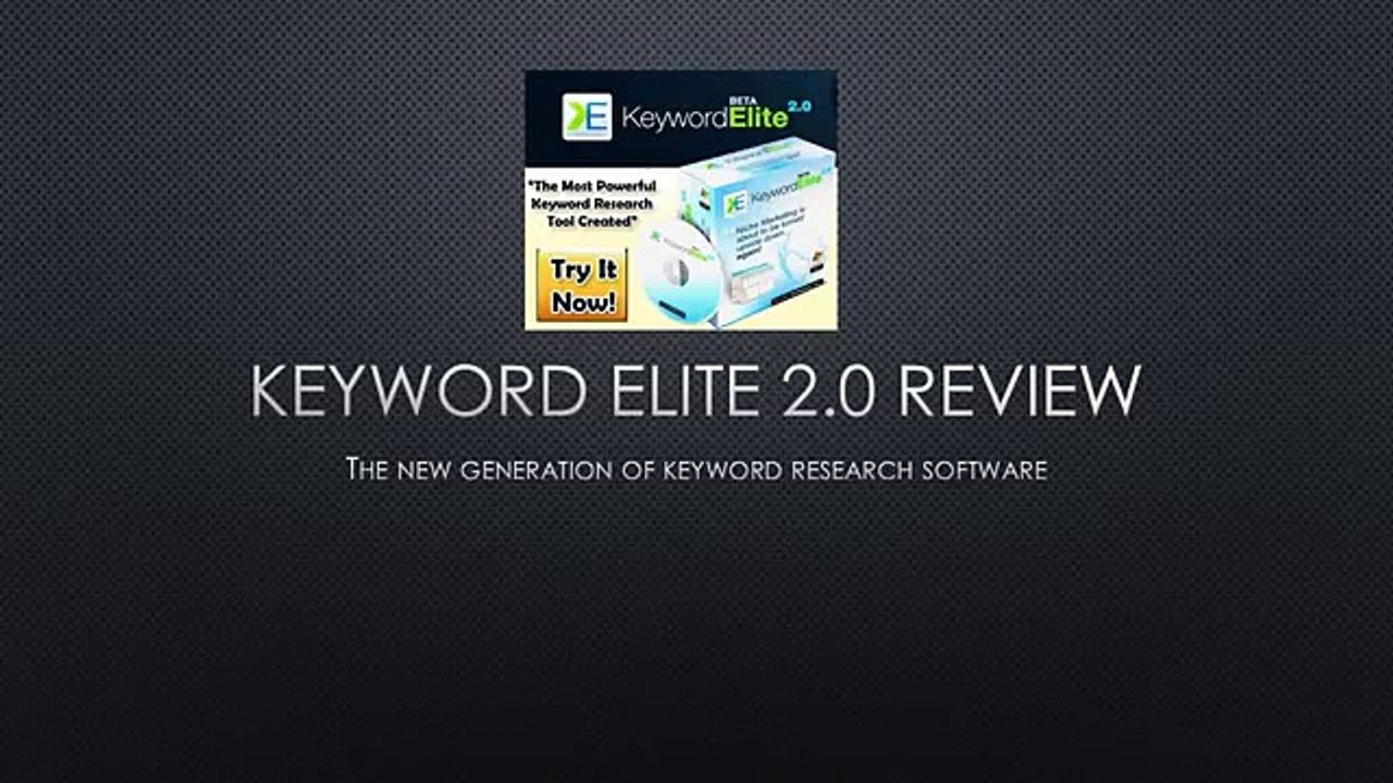 Keyword Elite 2.0 Review- Powerful Keyword Research Tool