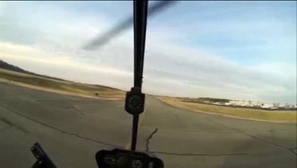 Kamov Ka-226 Sergei flying in military zone Ontario canada HD