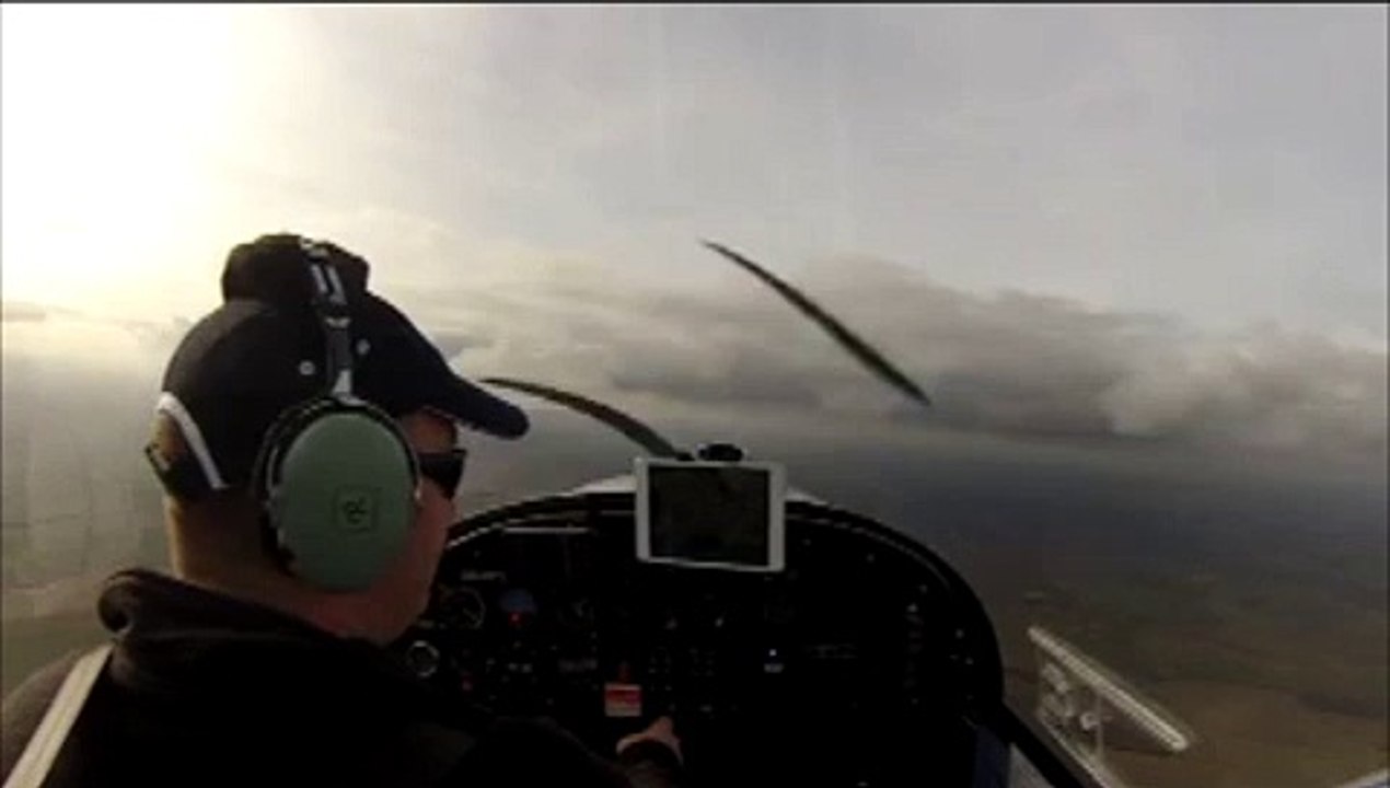 Kamov Ka-226 Sergei Flying over helipad location 2009