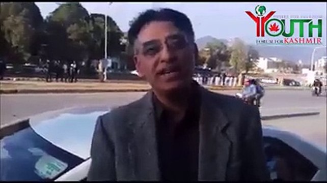 Youth Forum For Kashmir | Zaman Bajwa met Pakistan Tehreek-e-Insaf MNA Asad Umar and interviewed him