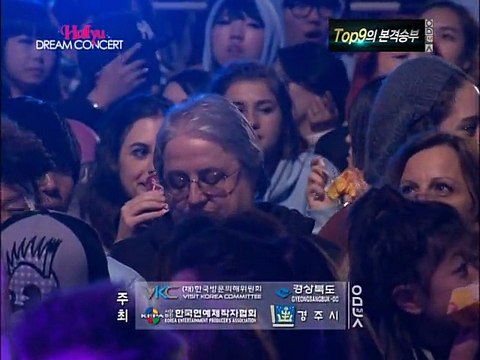 111006 mnet 경주 한류 드림콘서트 민호MC컷 엔딩