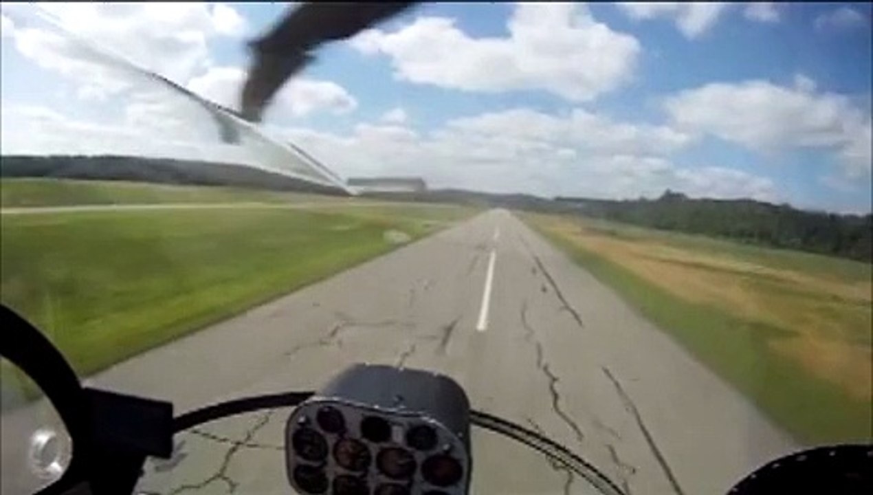 Kamov Ka-226 Sergei stalling in  heliport Go pro