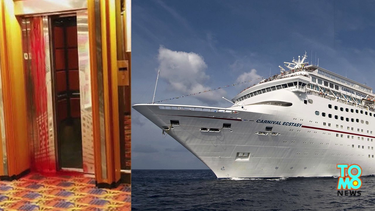 Man Films Horror Scene As Elevator Worker Crushed On Cruise Ship Dailymotion Video