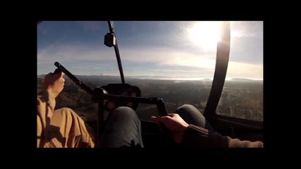 Kazan Aktai landing practice at  Banff Alberta High Definition