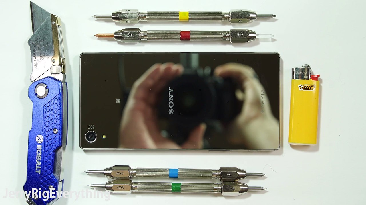 Sony Xperia Z5 Premium - Bend Test, Scratch Test, Burn Test