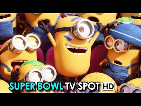 Minions Super Bowl TV Spot 'Super Fans' (2015) HD