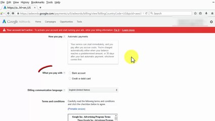 009 Step 5 Providing Billing Details