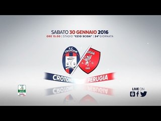 Al via la vendita dei biglietti per #CrotonePerugia