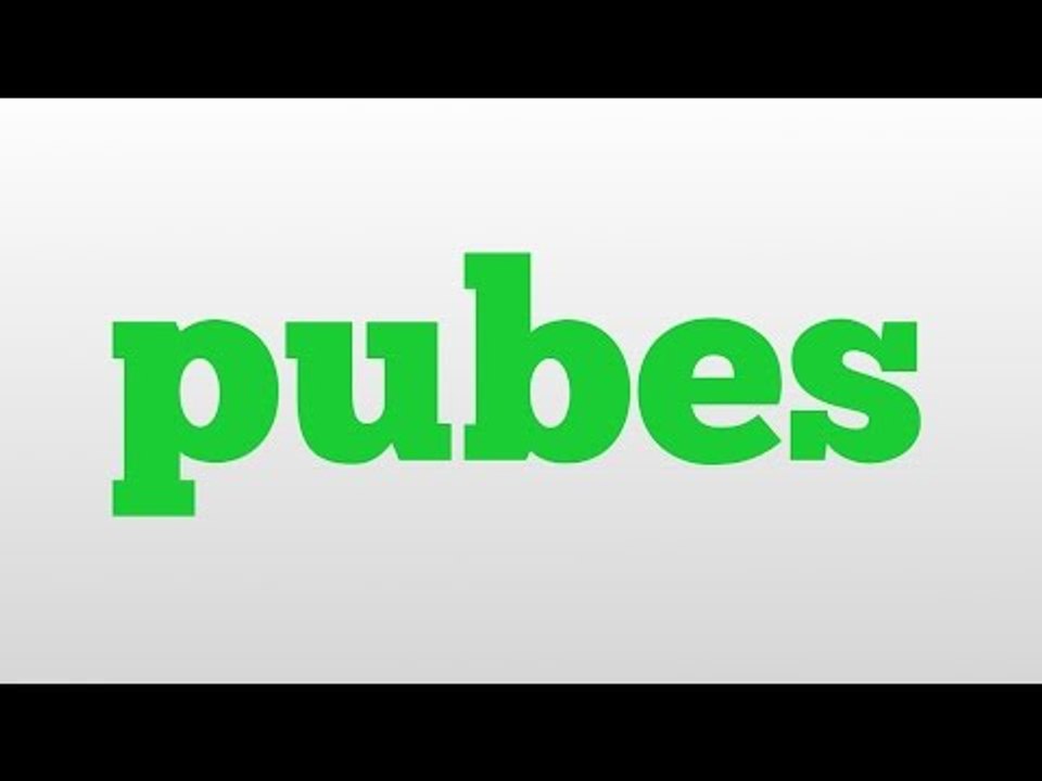 pubes-meaning-and-pronunciation-video-dailymotion