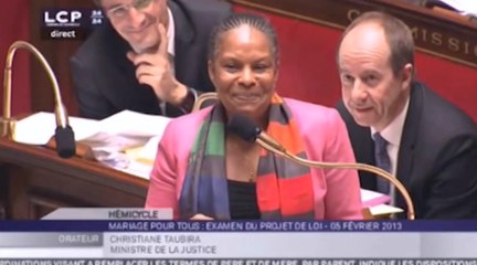 Taubira ministre, c'était aussi des fous rires à l'Assemblée