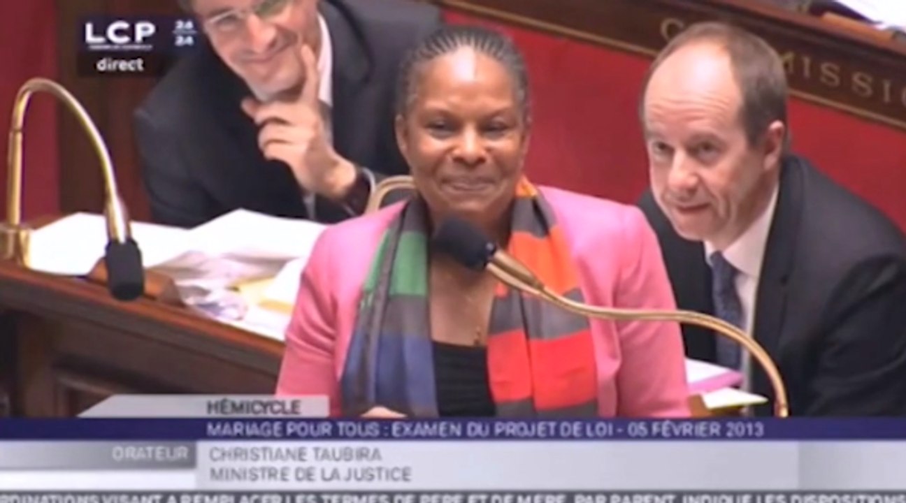 Taubira ministre, c'était aussi des fous rires à l'Assemblée