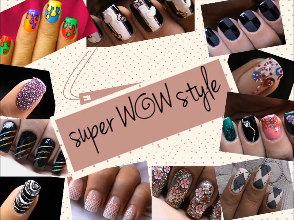 1. black and white red heart glitter valentines day nail art design easy cute nails polish