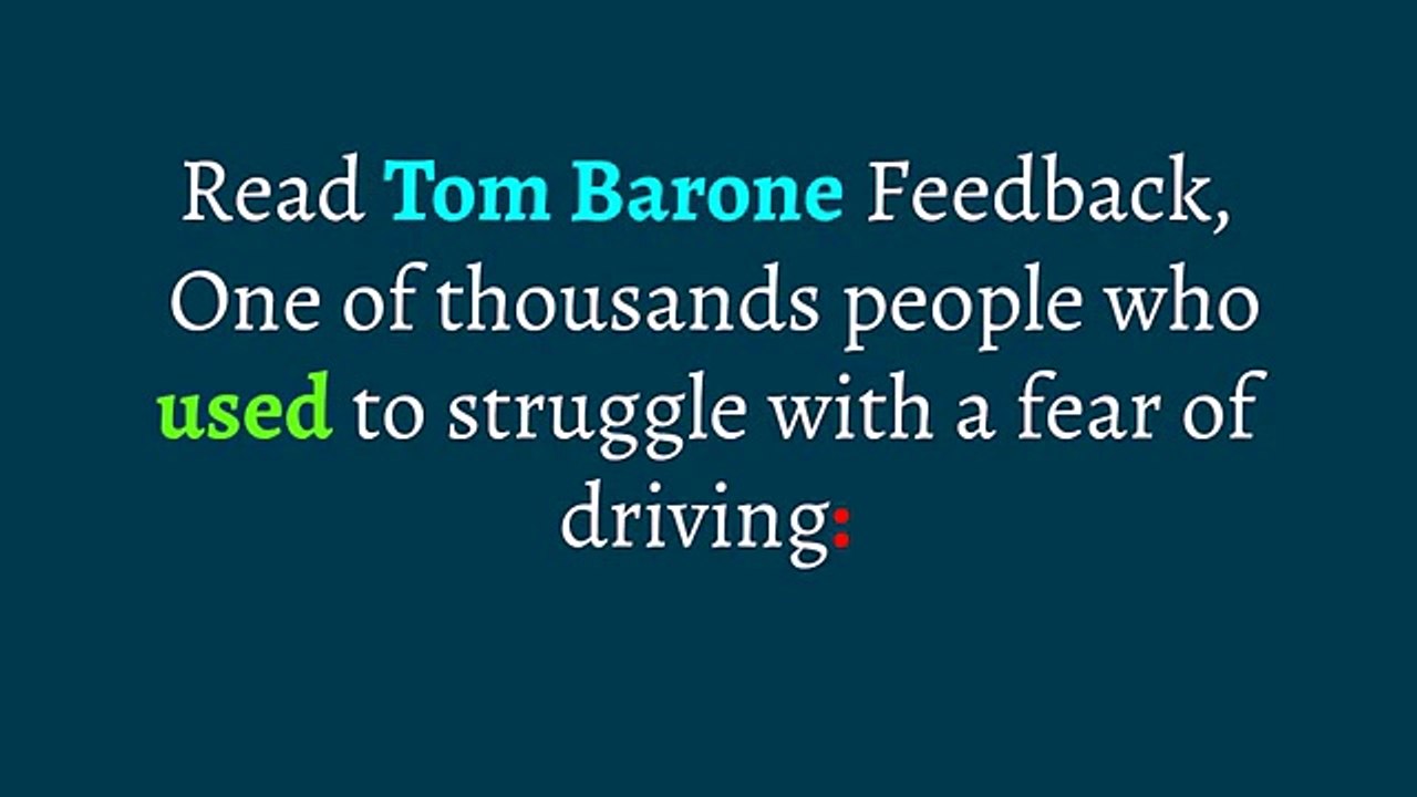 The Driving Fear Program