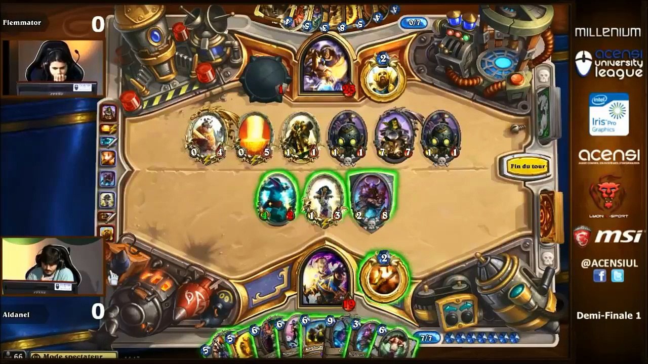 Demi-Finale #1 - Hearthstone - AUL 2015