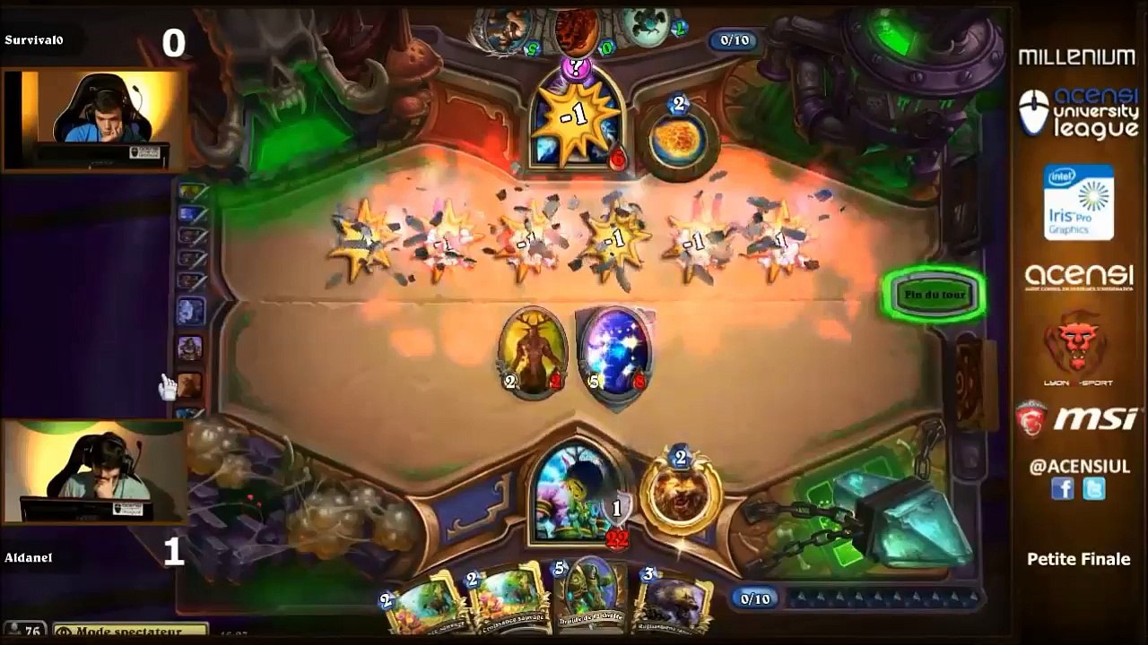 Petite Finale - Hearthstone - AUL 2015