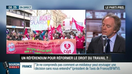 Le parti pris d'Hervé Gattegno: Un référendum pour réformer le droit du travail serait-il nécessaire ? - 27/01