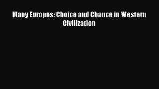 Many Europes: Choice and Chance in Western Civilization  PDF Download