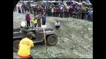 Chevrolet silverado 1500 climbing over rocks in Rubicon USA 1999