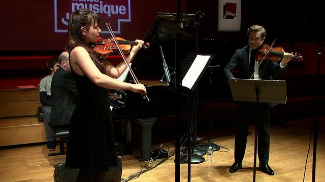 Renaud Capuçon, Raphaëlle Moreau et Jérôme Ducros : Pièces pour 2 violons et piano de Chostakovitch | Carrefour de Lodéon