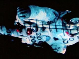Apollo 9 Light Reflects Off The Artificial Fake Earth Model