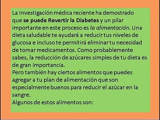 Como Revertir la Diabetes Tipo 2 - 2015 [ Doctora en Linea ] [ Naturalmente ]