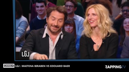 LGJ : Echange tendu entre Maïtena Biraben et Edouard Baer, malaise sur le plateau (Vidéo)