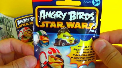 MARVEL Ultimate SPIDERMAN surprise egg! ANGRY BIRDS STAR WARS Princess Leia Wedge Antilles