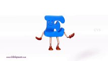 Letter E Song - 3D Animation Learning English Alphabet ABC Songs For children