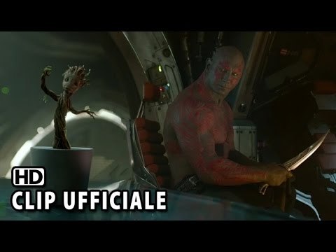 Guardiani della Galassia Clip Ufficiale Italiana 'Baby Groot' (2014) - Chris Pratt HD
