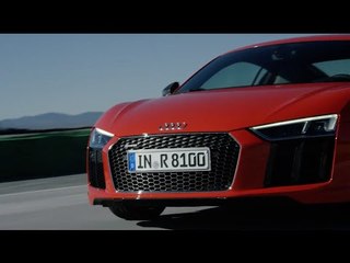 La Nuova Audi R8 guidata in pista da Tom Kristensen
