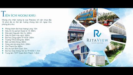 Căn hộ RitaView Quận Bình Thạnh được phân phối bởi Thế Giới Địa Ốc