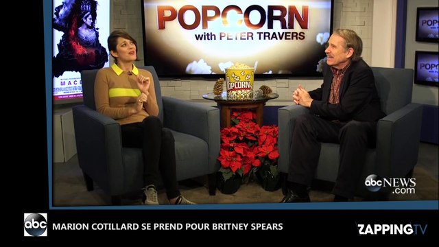 Marion Cotillard se transforme en Britney Spears, la vidéo buzz !