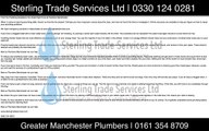 Plumbing Help Advice & Tips | Plumbers Manchester