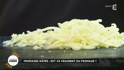 Fromage râpé : est-ce vraiment du fromage ?