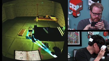 Testing Samsung Gear VR for Galaxy S6 Game Demos